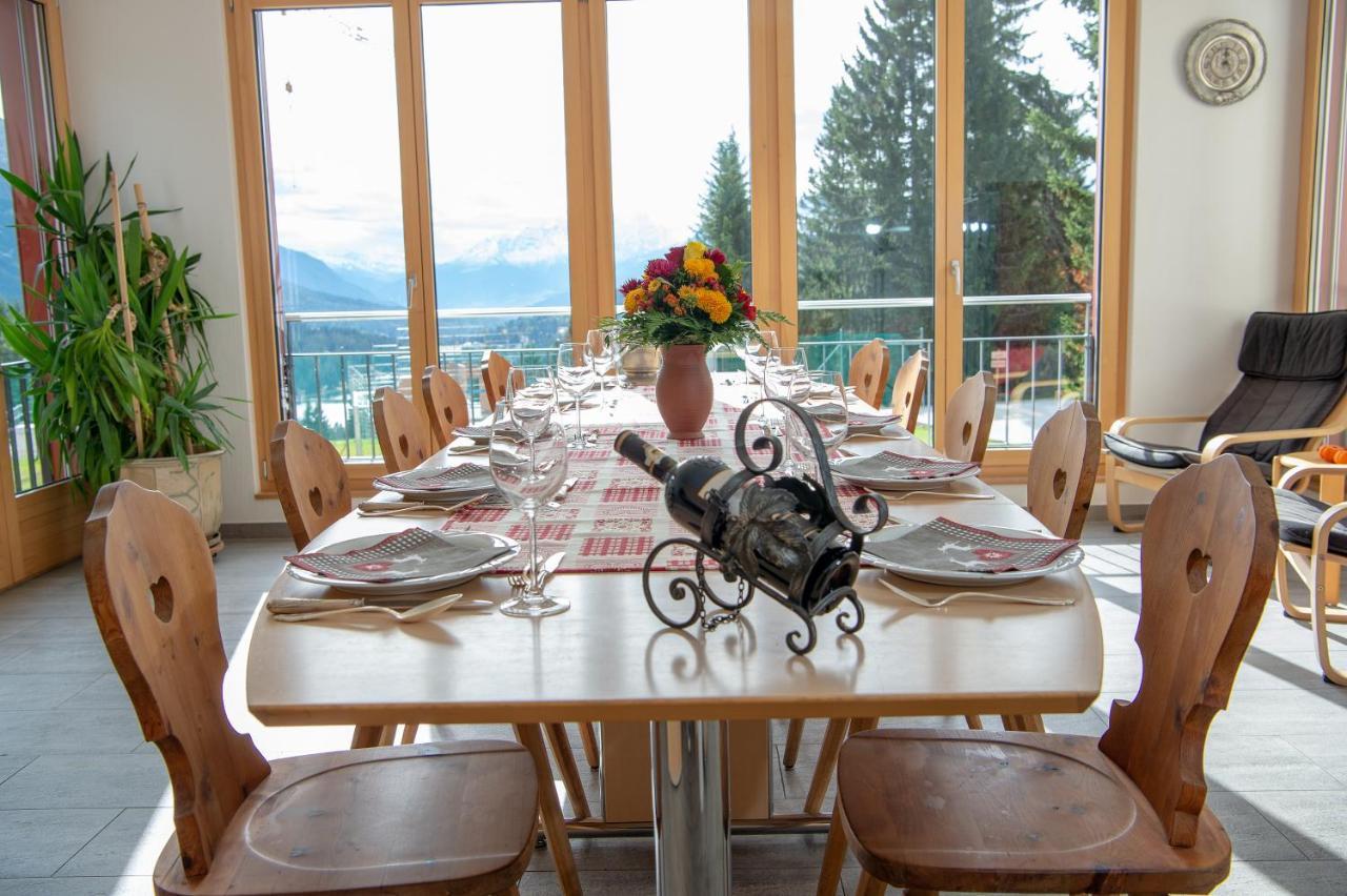 Erlebacherhus Lenzerheide Buitenkant foto